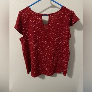 Papermoon Scarlet Dress with White Dots